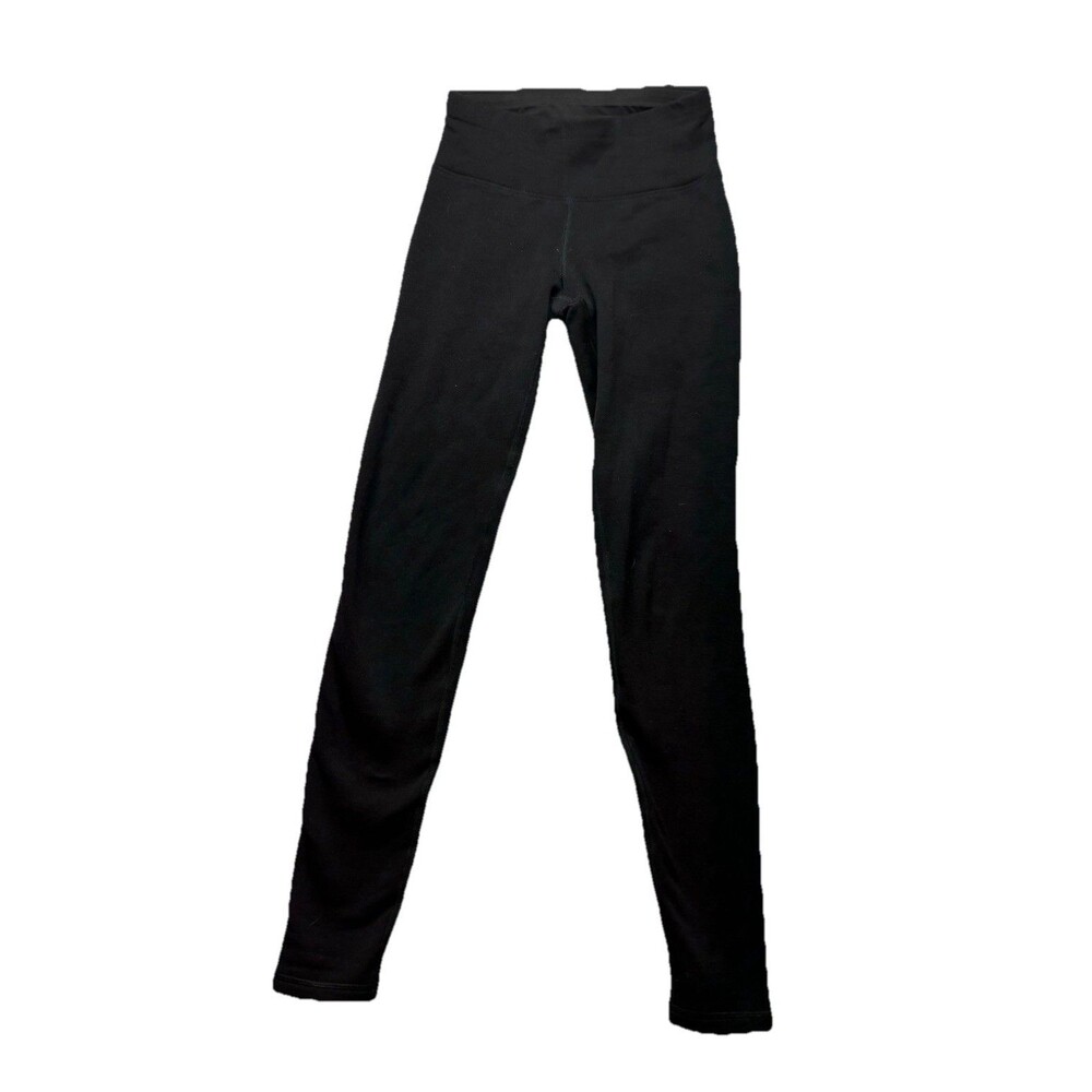 Athleta Womens Pants Black XS Altitude Stash Tight Polartec Powerstretch